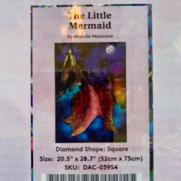 The Little Mermaid by Mandie Manzano diamond painting kit - Picture 1 of 6